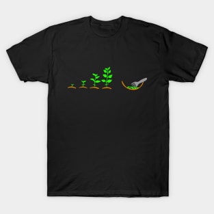 Plant evolution, seedling to salad T-Shirt